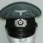 Visorcap of the lower rank from the 2nd rifle company of the 10th Wehrmacht infantry regiment 4