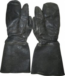 Leather gloves, winter,  Red Army armored troops