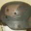 Single decal Luftwaffe m40 Camo steel helmet, Q66/7568 1
