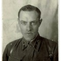 Soviet Artyllery Captain pre 1943 portrait