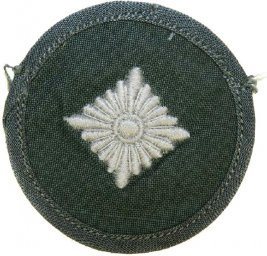 Oberschuetze sleeve rank patch for light summer uniform
