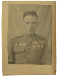 Photo from the archive file of artillery major Pobedinskiy.