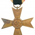 "52" Gottlieb and Wagner War Merit Cross 2nd Class on a ribbon