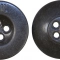 Luftwaffe 18 mm button for uniforms and equipment. L.W marked