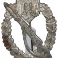 Infantry assault badge, S.H. u Co. Iron, hollow