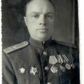 Soviet colonel with high decorations photo -Germany
