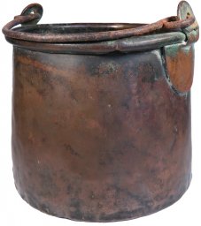 Russian imperial army mess kit, model 1897. Copper