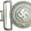 Third Reich police buckle for officers, Gott mit uns 0