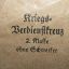Kriegsverdienstkreuz II Klasse mit Schwertern  envelope  by Friedrich Orth 2