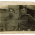 Soviet Officer with civilian person