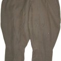 Early postwar officer's or NCO's wool breeches