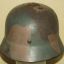 Single decal Luftwaffe m40 Camo steel helmet, Q66/7568 2