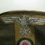 Officers headgear insignia in T shape for  Org Todt M1942 Felmütze. Mint 1