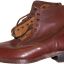 Soviet Red Army  lend-lease leather shoes made from brown leather. Mint. 0
