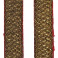 The shoulder boards of an official from the Ministry of the Russian Imperial Household