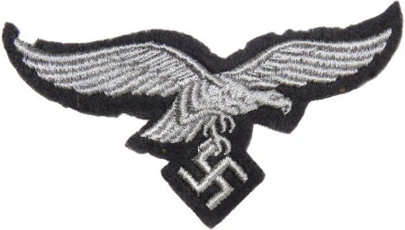 Enlisted ranks Luftwaffe breast eagle on the felt base