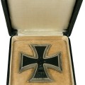 Eisernes Kreuz 1939 1. Klasse Friederich Orth in a case