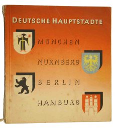 Propaganda book - The towns of the Germany with some 3rd Reich propaganda