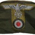 Officers headgear insignia in T shape for  Org Todt M1942 Felmütze. Mint