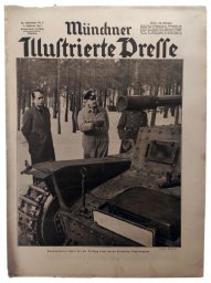 The Münchner Illustrierte Presse #5 Feb 1943 Reich Minister Speer examining a new German tank