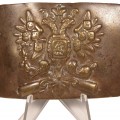 Imperial Russian Army, artillery enlisted men buckle model 1907