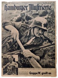 The Hamburger Illustrierte - vol. 24, June 13th, 1942 - The pith helmet of the German Africa Corps