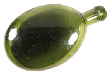 Dark Green WW1 Russian Glass Canteen