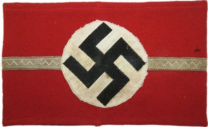 Early pre-1935 NSDAP  leader's armband