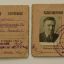 ID to Soviet Railway service man, issued in 1941 year 2