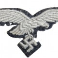 Luftwaffe breast eagle on a felt base, unused