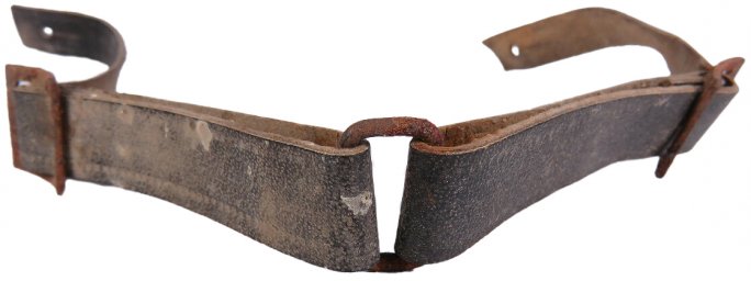 Chinstrap for Waffen-SS visor hat. Length 34 cm