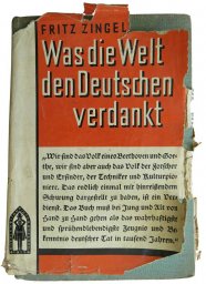 Propaganda book. What the world owes to the Germans?