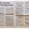 Propaganda leaflet with the election program of the National Socialists