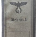 The Wehrpass issued to Josef Friess