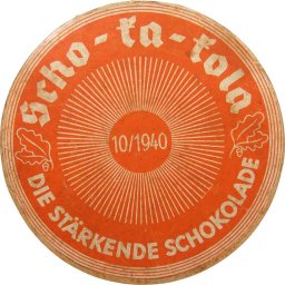 Chocolate cardboard  package  for the Wehrmacht. October 1940. Scho-ka-kola. SchokoBück