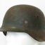 German m35 Wehrmacht Heer steel helmet. Battle damaged! 2