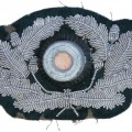 Wehrmacht heer, hand embroidered bullion wreath for the visor hat