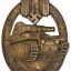 Panzerkampfabzeichen in Bronze, Hermann Aurich 0