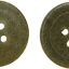 Paper/cardboard buttons, Feldgrau - 23 mm. Wehrmacht Heer, Lufftwaffe and other military services 0