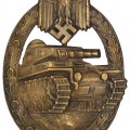 Panzerkampfabzeichen in Bronze, Hermann Aurich