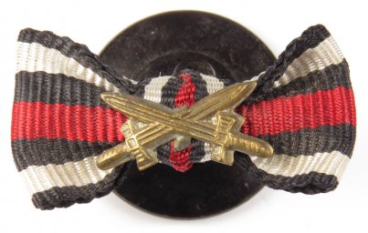 Button-hole ribbon bar for Honor Cross 1914-1918