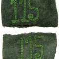 Schützen-Regiment 115 Shoulder straps slip on tabs