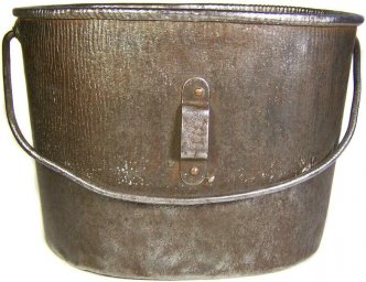 Imperial Russian steel M 1914 mess tin, has stamp.